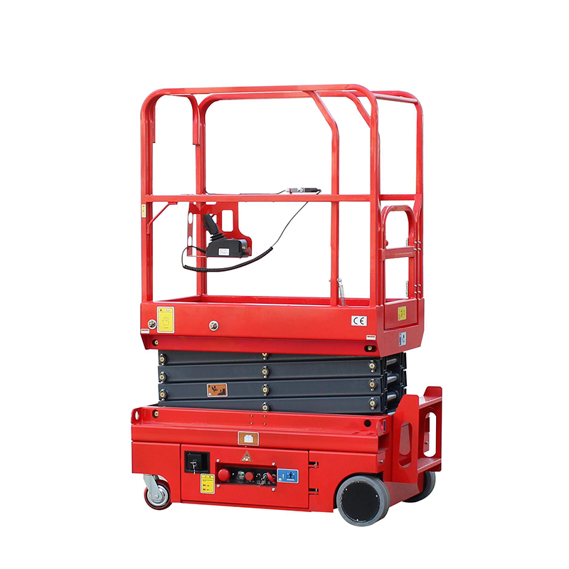 What are the main applications of self-propelled scissor lift platform in different industries?