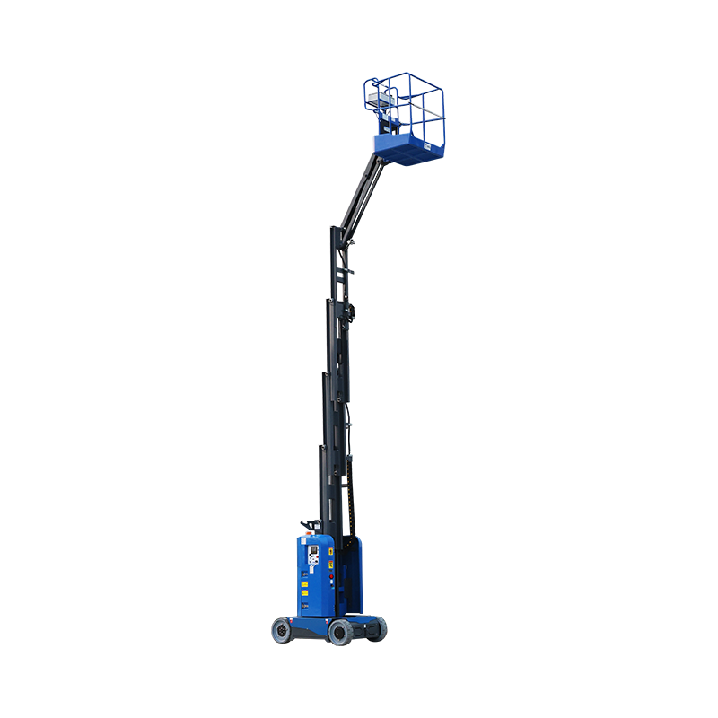 Forklift Mast Style Vertical Mast Lift with Jib AMWP10-7100